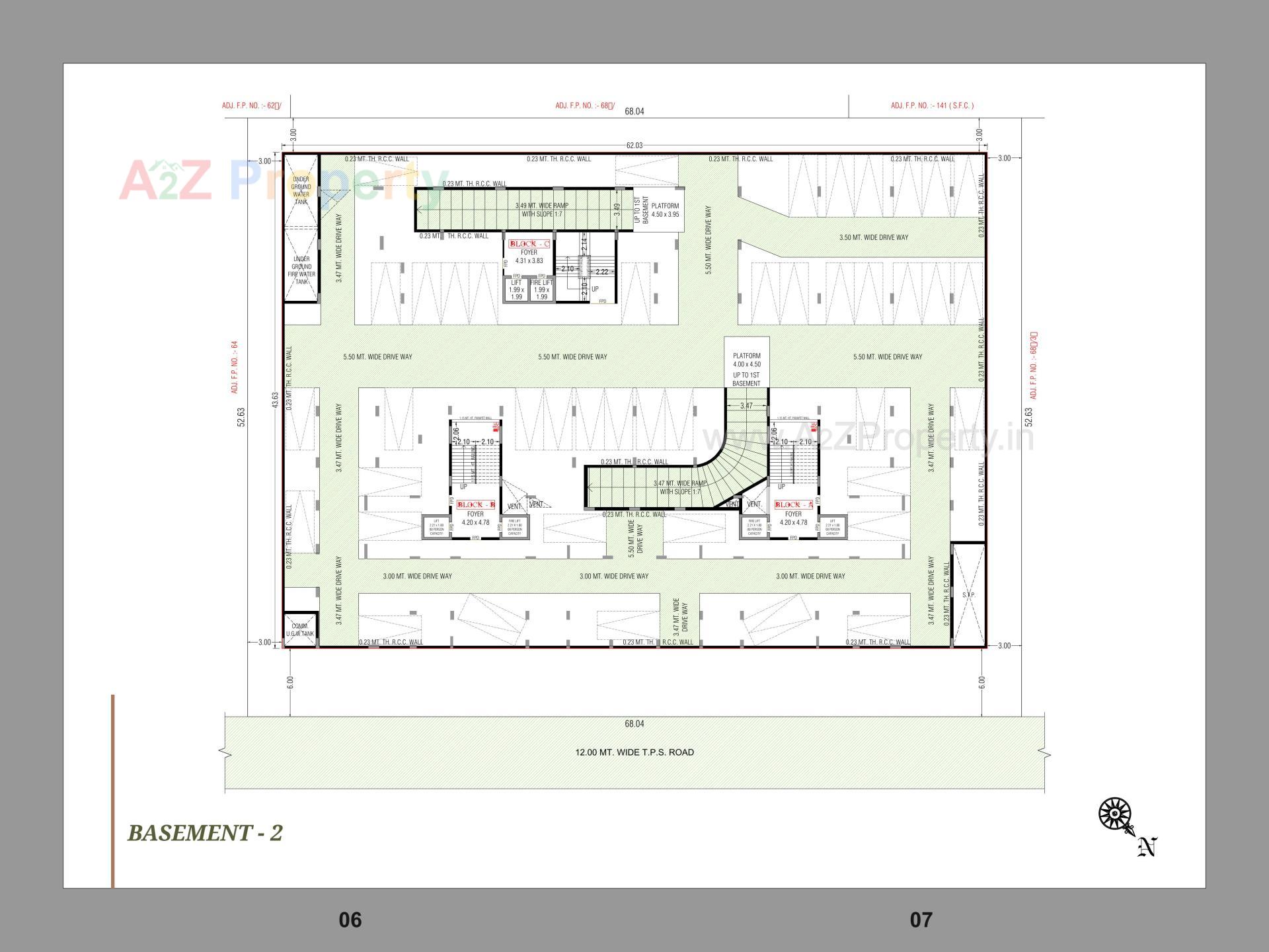 Layout of real estate project Keshvam Clifton located at Khoraj, Gandhinagar, Gujarat