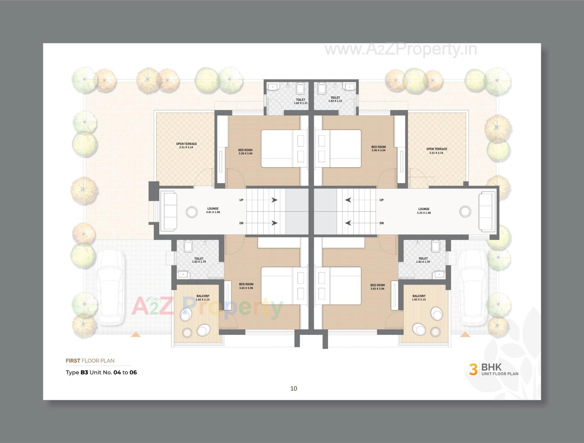 Layout of real estate project Keshvan Bungalows located at Kalol, Gandhinagar, Gujarat