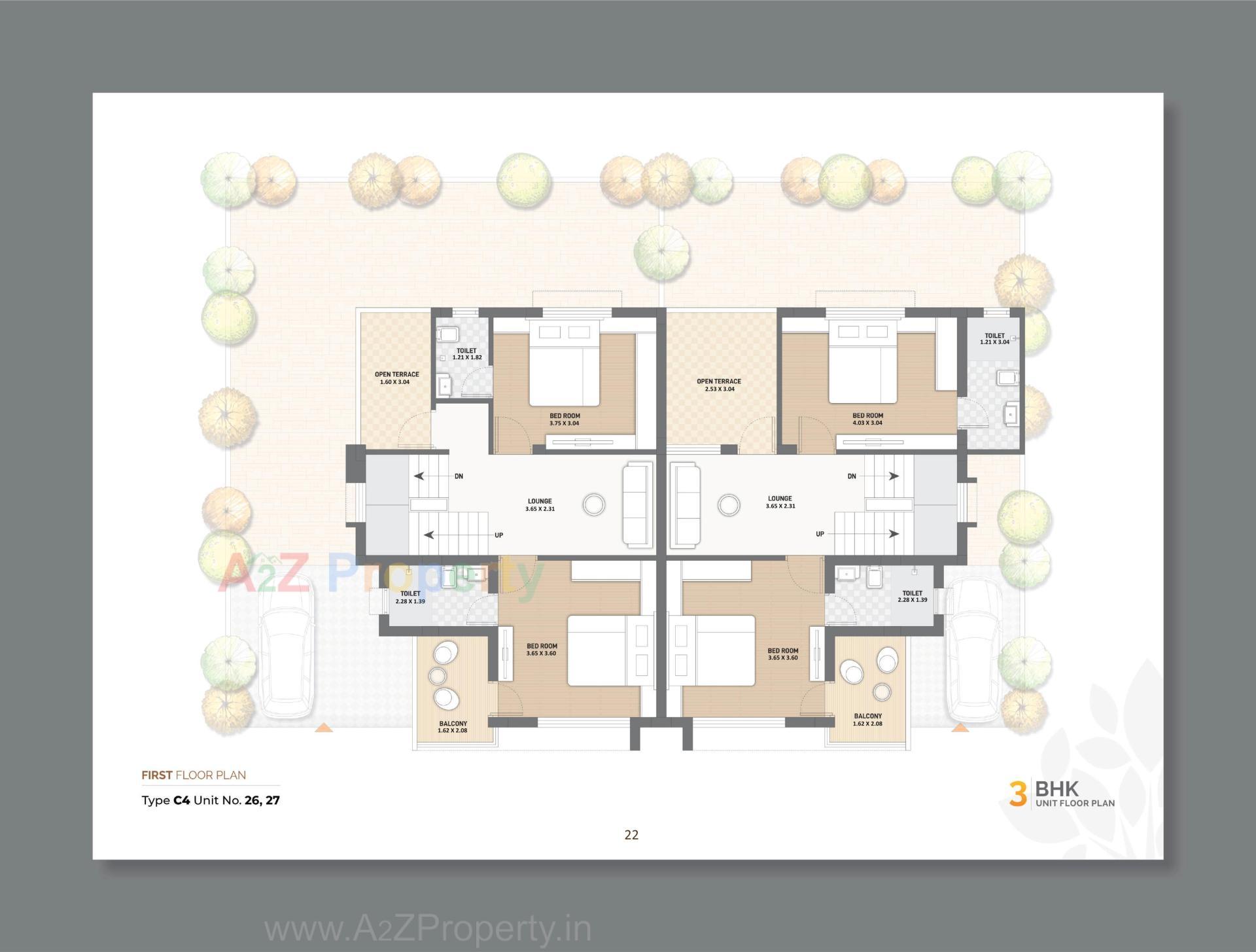 Layout of real estate project Keshvan Bungalows located at Kalol, Gandhinagar, Gujarat