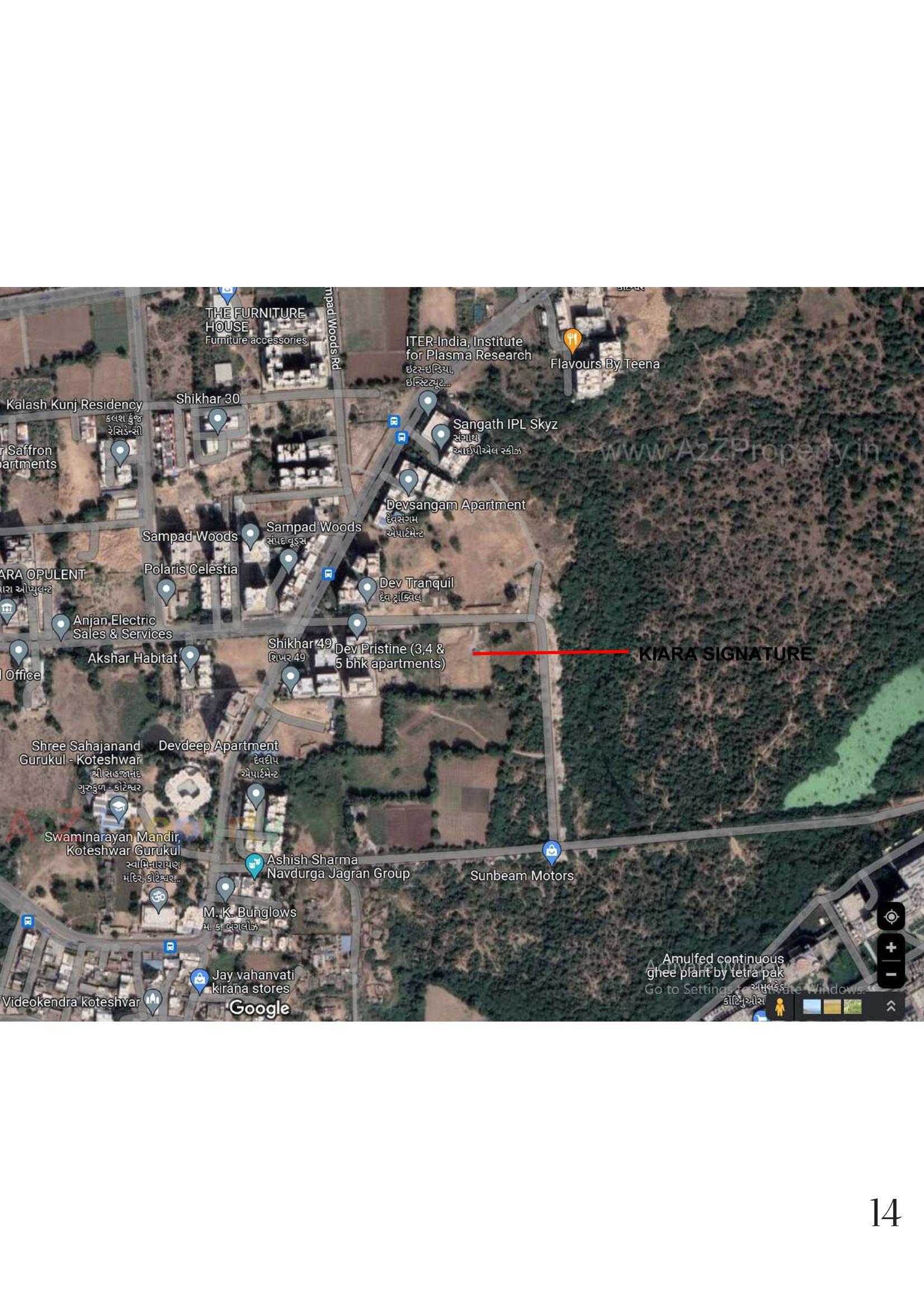  of real estate project Kiara Signature located at Gandhinagar, Gandhinagar, Gujarat