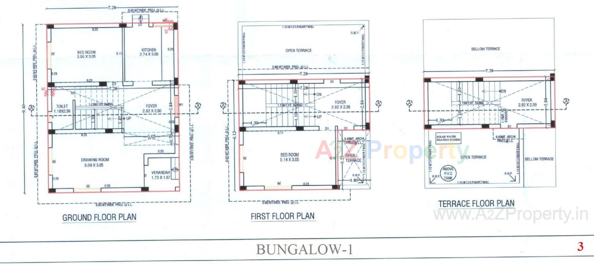 Layout of real estate project Kivansh Palace located at Zundal, Gandhinagar, Gujarat