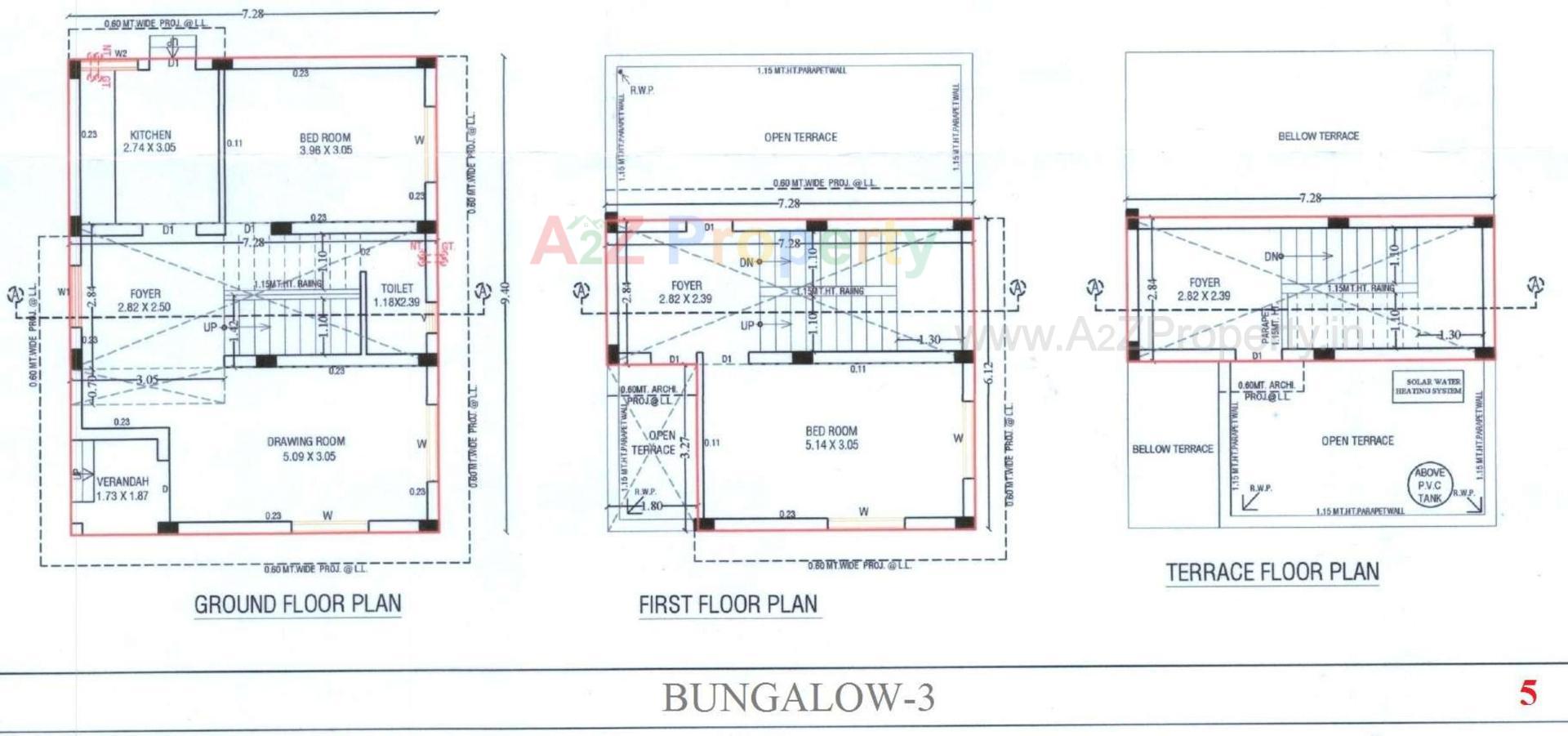 Layout of real estate project Kivansh Palace located at Zundal, Gandhinagar, Gujarat
