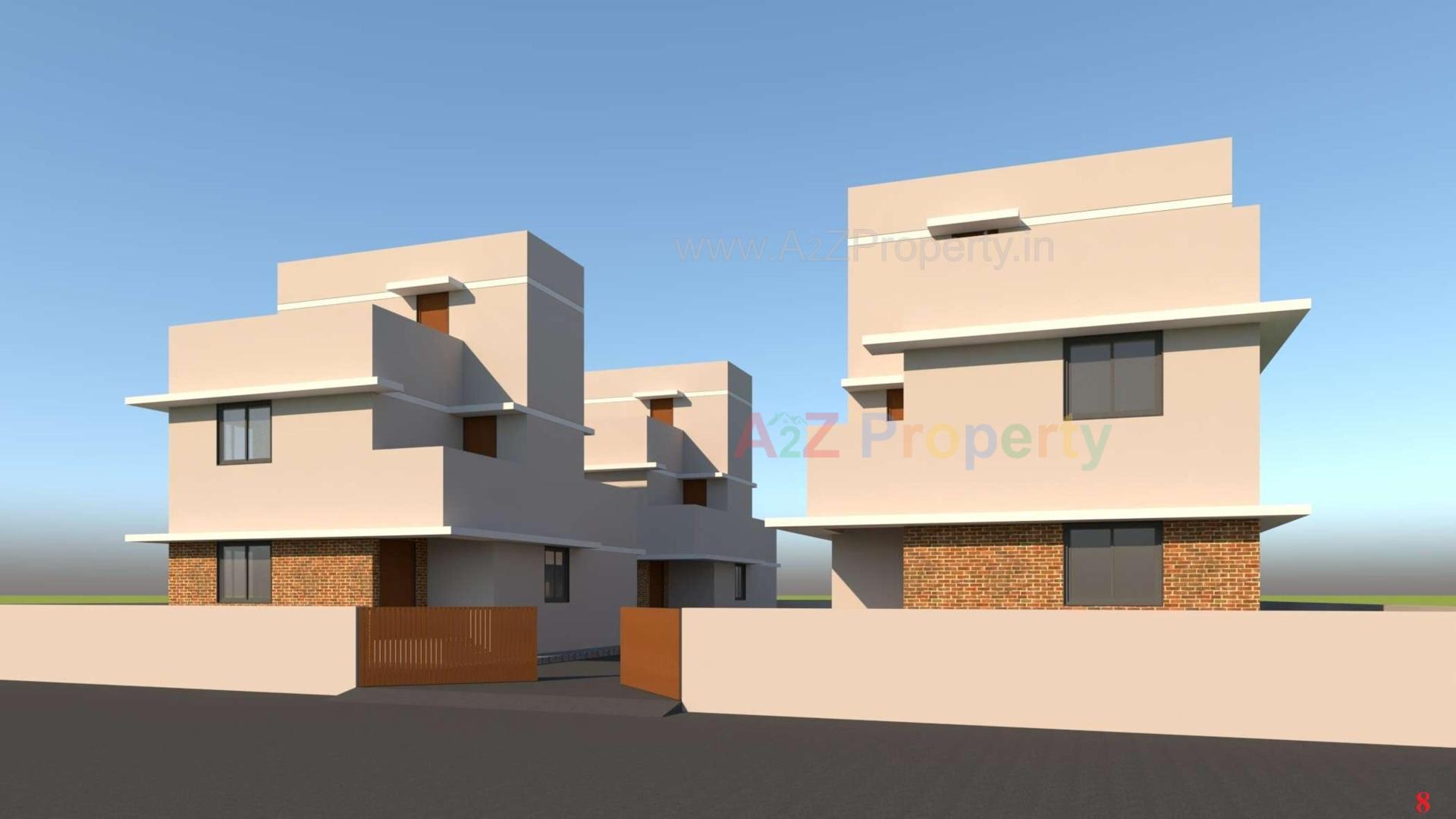  of real estate project Kivansh Palace located at Zundal, Gandhinagar, Gujarat