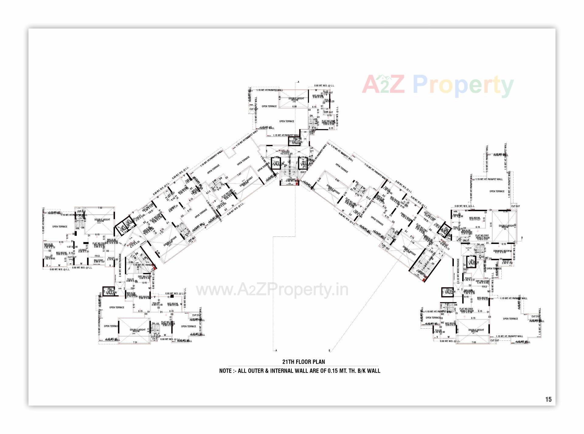 of real estate project Krish Skylar located at Kudasan, Gandhinagar, Gujarat
