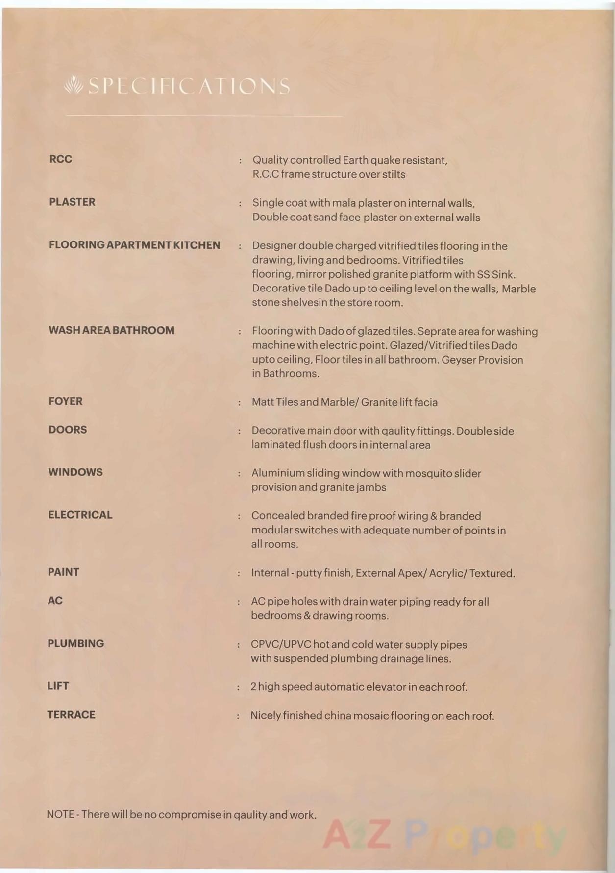 Project Specifications