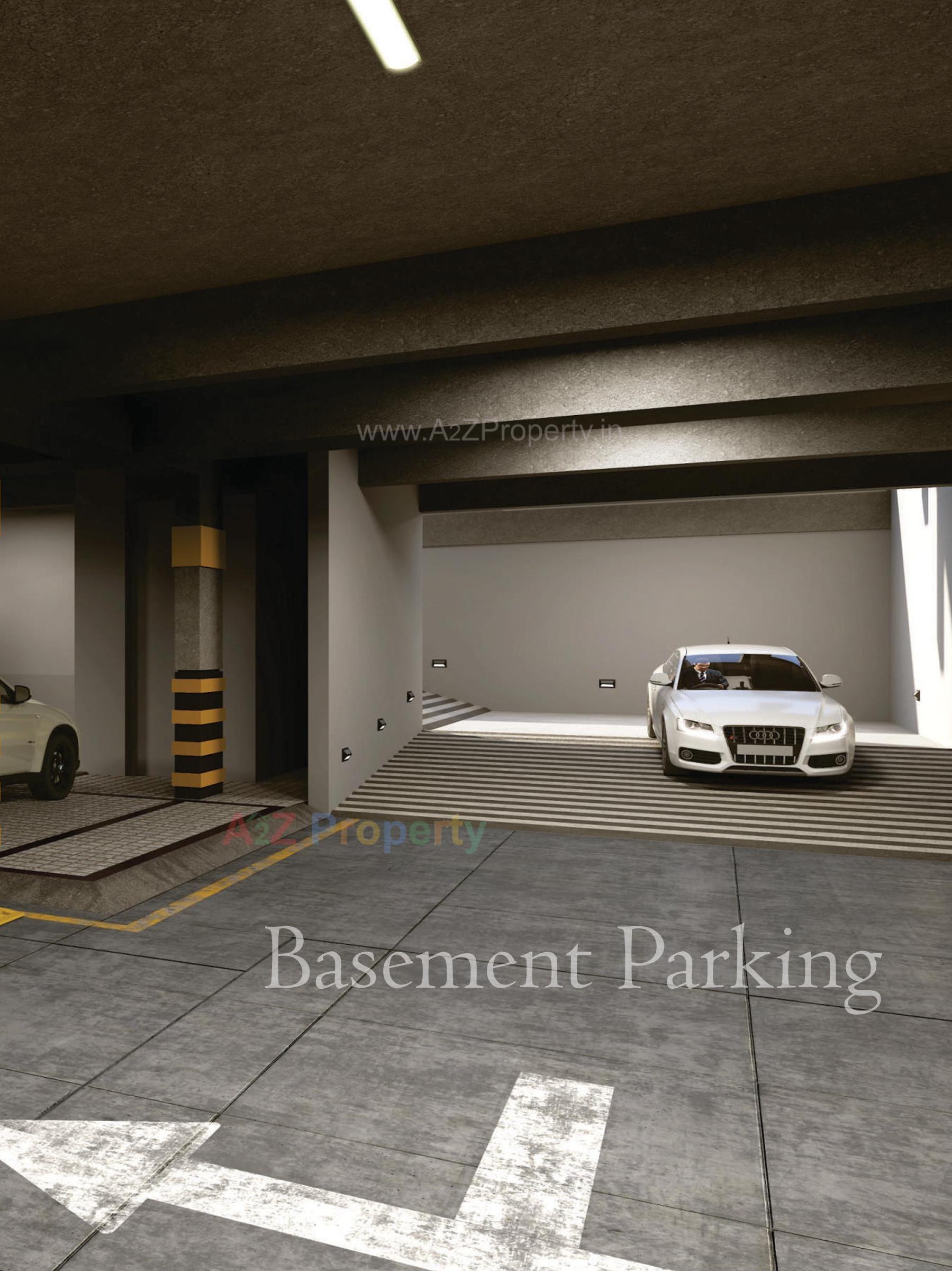 3D Elevation of real estate project Krishna Orchid located at Nana-chiloda, Gandhinagar, Gujarat