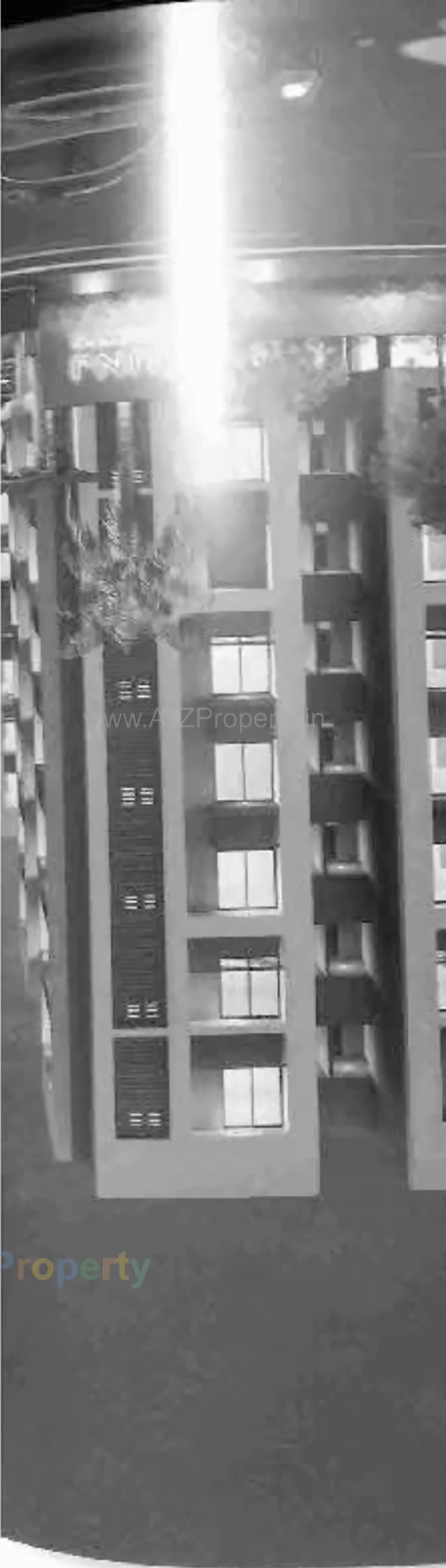 3D Elevation of real estate project Kunj Heights located at Vavol, Gandhinagar, Gujarat