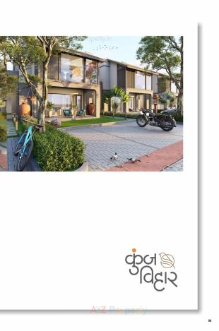 Elevation of real estate project Kunj Vihar located at Koba, Gandhinagar, Gujarat