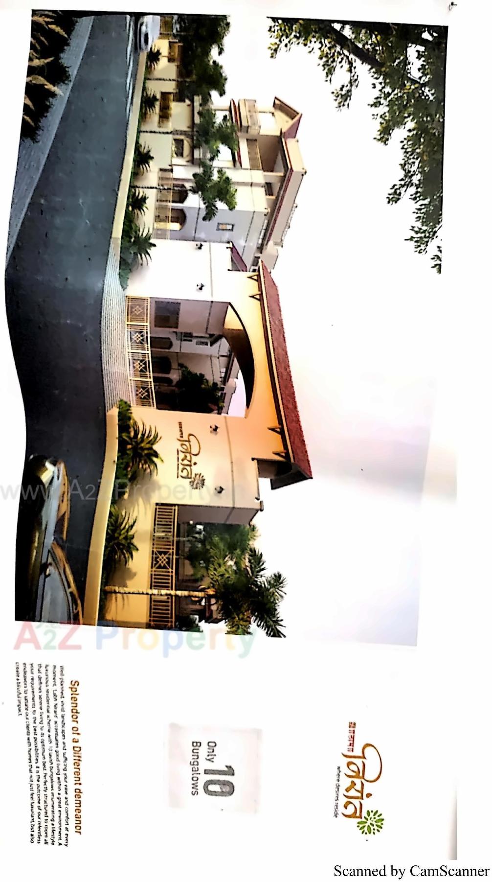 3D Elevation of real estate project Labh Nirant located at Kudasan, Gandhinagar, Gujarat