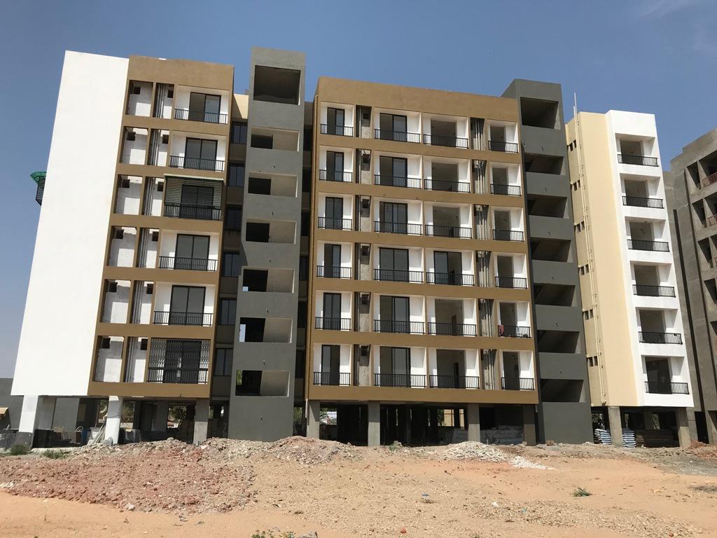 190996_const of real estate project Labh Residency located at Vavol, Gandhinagar, Gujarat