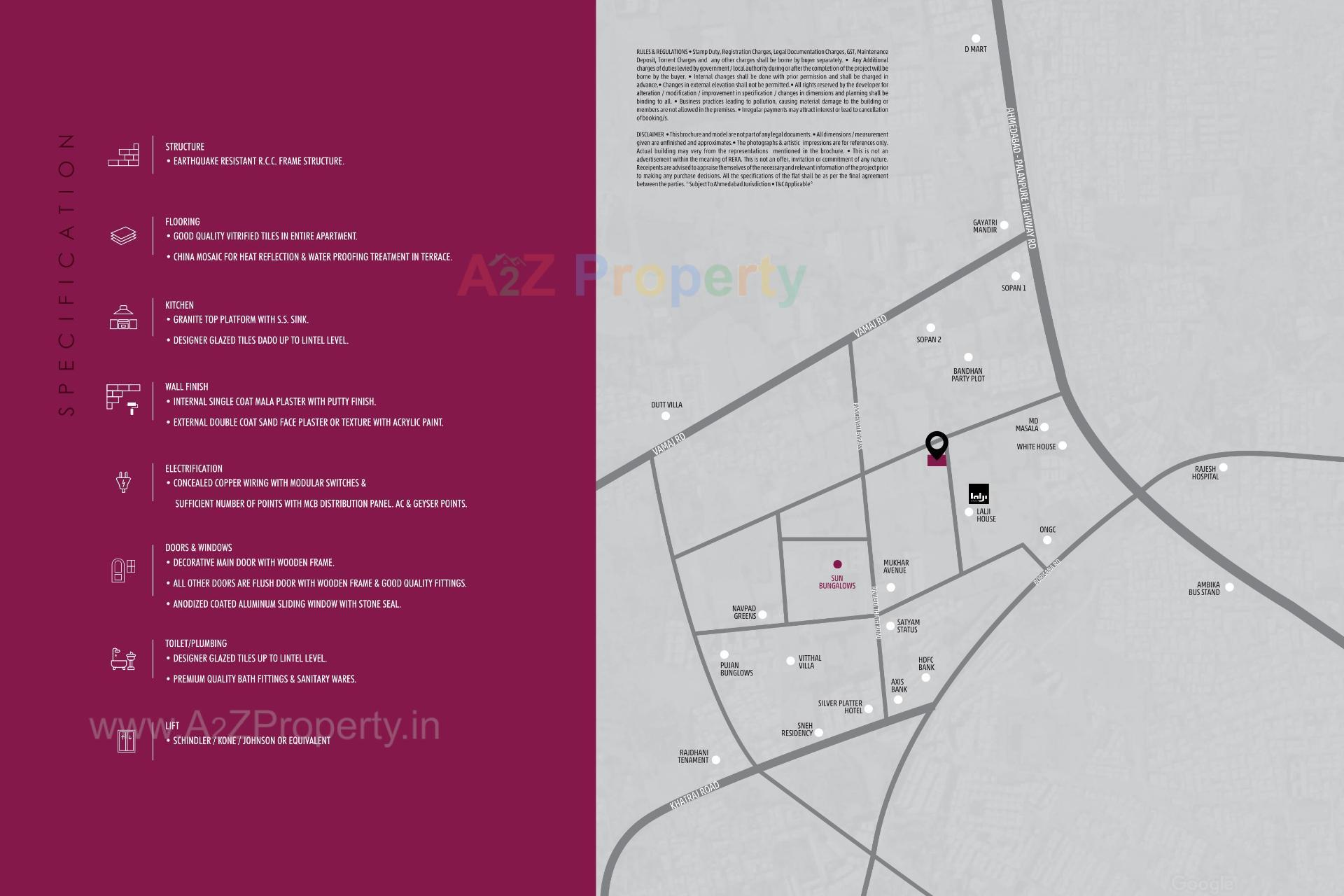  of real estate project Lalji Luminous located at Kalol, Gandhinagar, Gujarat