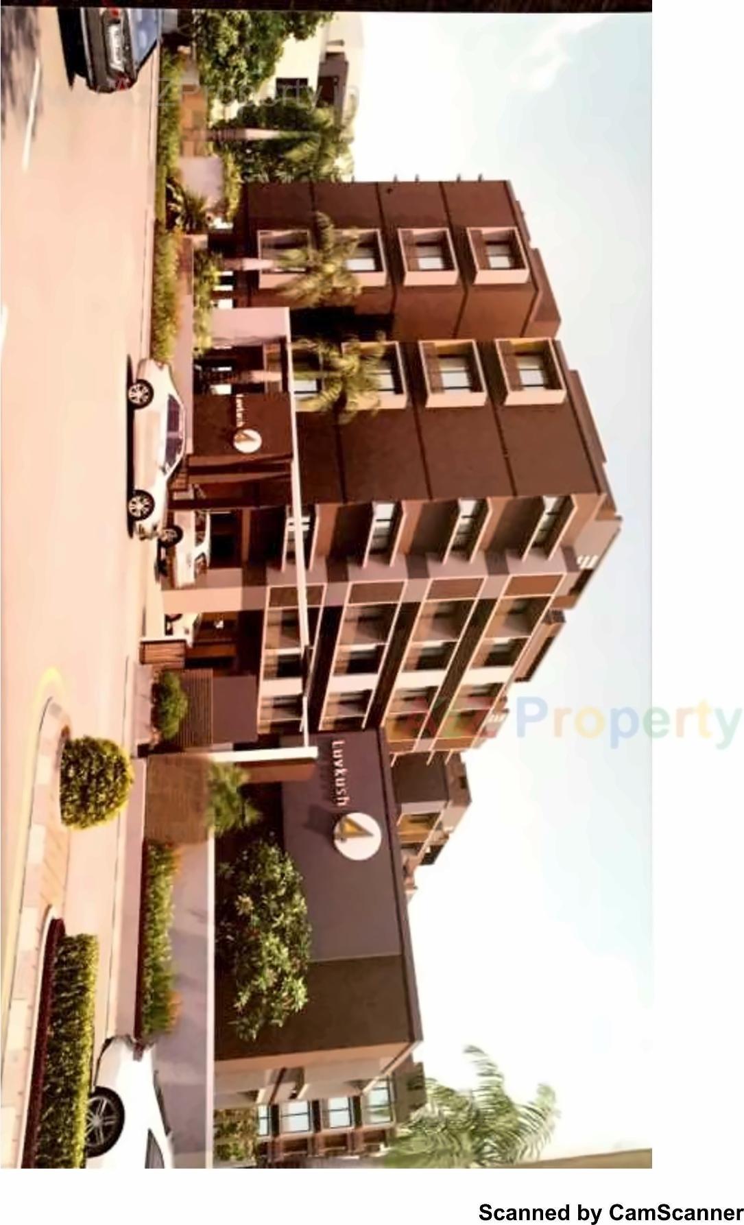 3D Elevation of real estate project Luvkush located at Raisan, Gandhinagar, Gujarat