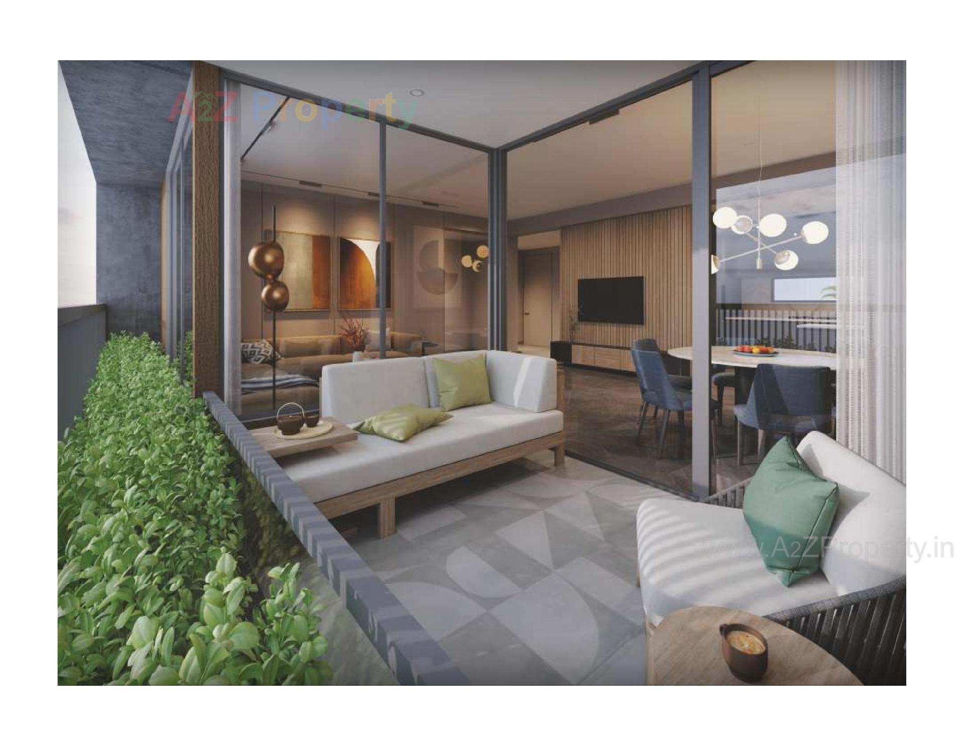 3D Elevation of real estate project Luxuria located at Santej--rakanpur, Gandhinagar, Gujarat