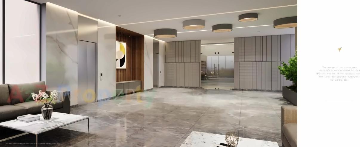 3D Elevation of real estate project Luxuria located at Gandhinagar, Gandhinagar, Gujarat