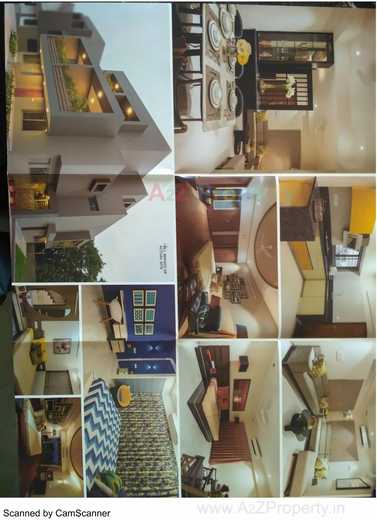  of real estate project Madhav Bunglows located at Thaltej, Gandhinagar, Gujarat