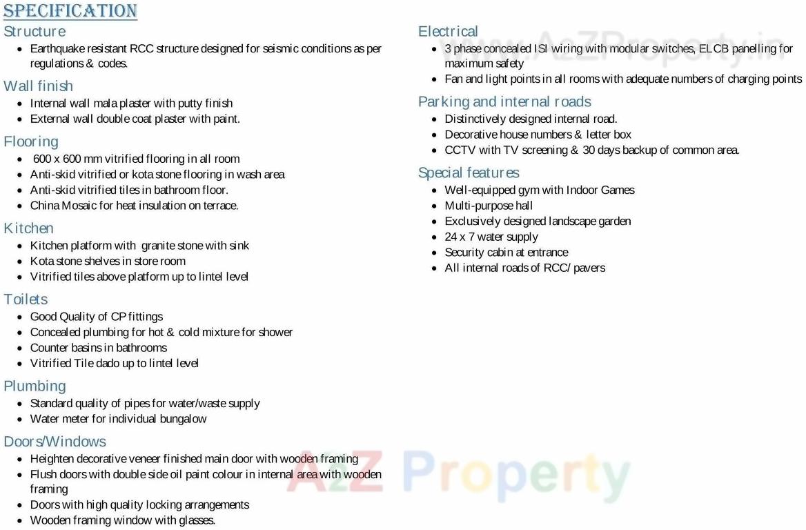  of real estate project Madhav Crest Villa located at Gandhinagar, Gandhinagar, Gujarat