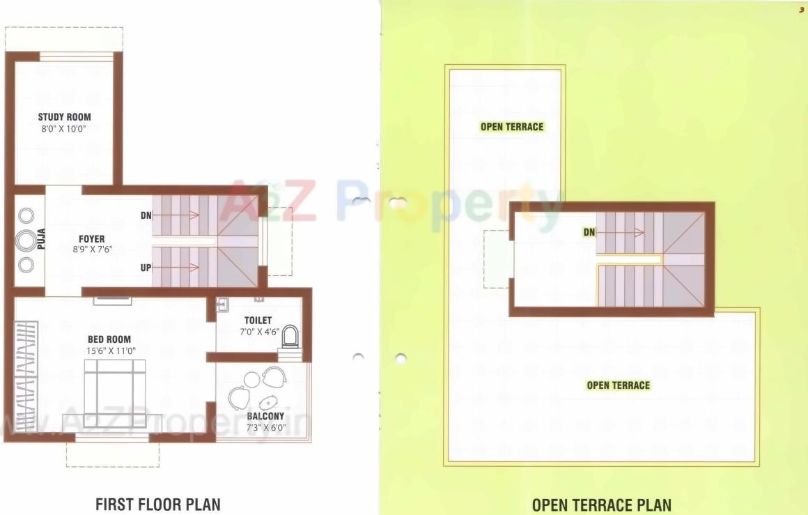 Layout of real estate project Madhav Green Villa located at Zundal, Gandhinagar, Gujarat