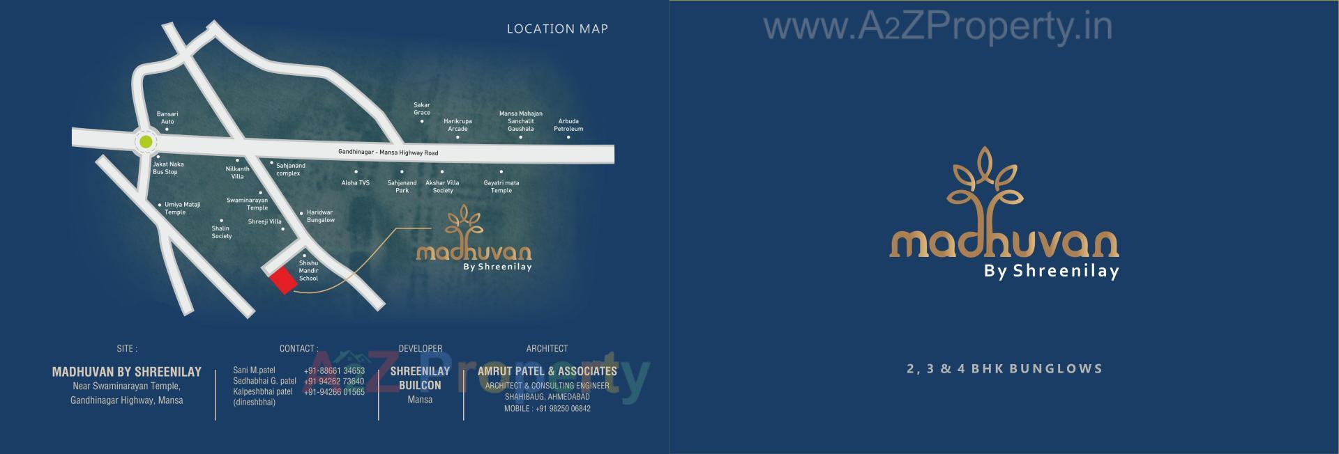  of real estate project Madhuvan By Shreenilay located at Mansa, Gandhinagar, Gujarat