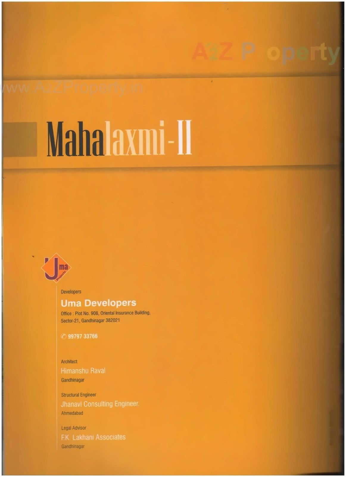  of real estate project Mahalaxmi located at Pethapur, Gandhinagar, Gujarat