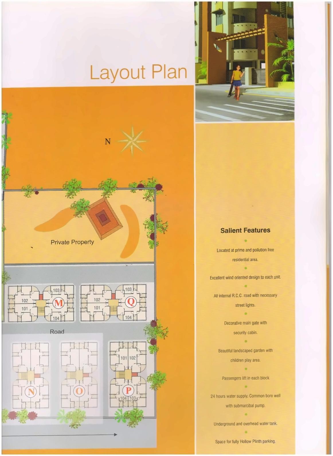  of real estate project Mahalaxmi located at Pethapur, Gandhinagar, Gujarat