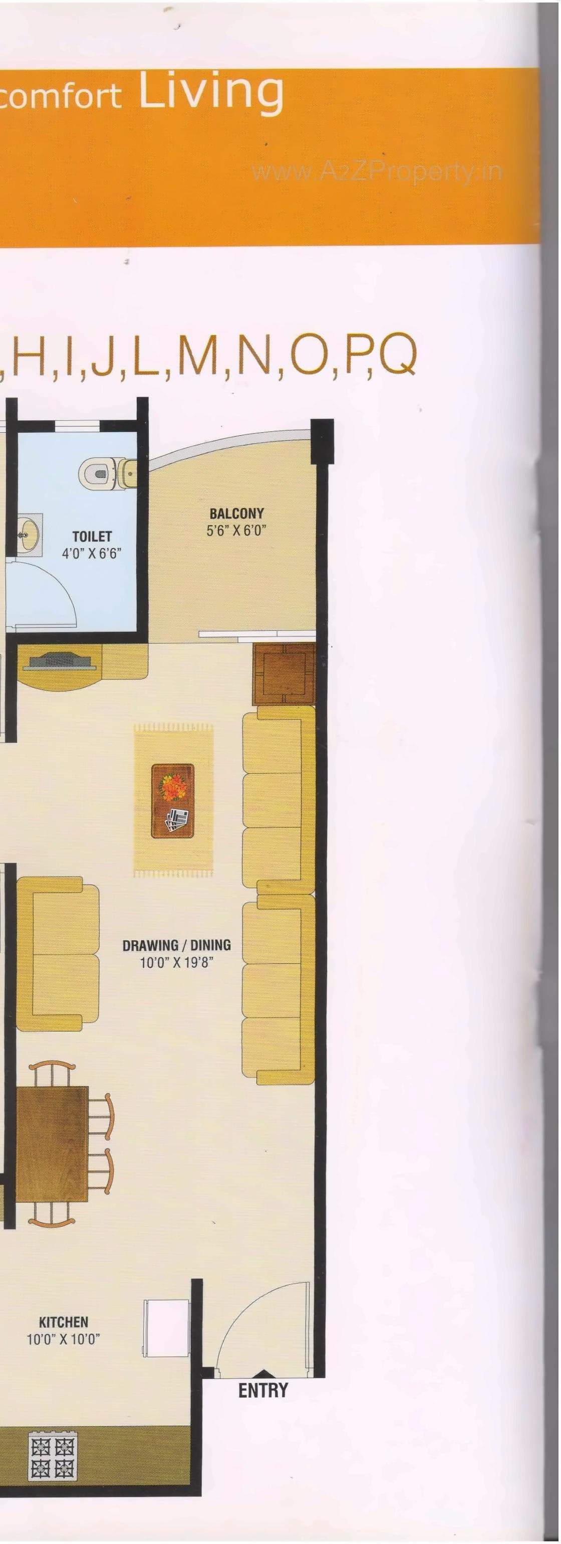 Layout of real estate project Mahalaxmi located at Pethapur, Gandhinagar, Gujarat