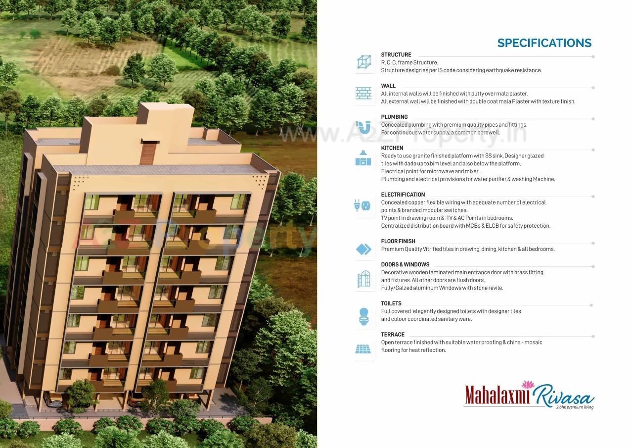  of real estate project Mahalaxmi Rivasa located at Gandhinagar, Gandhinagar, Gujarat