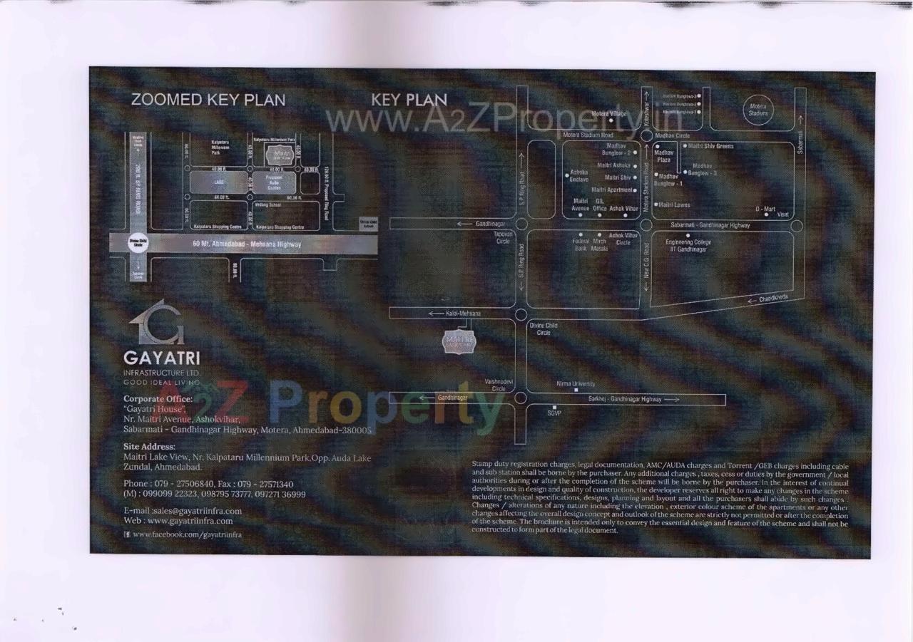  of real estate project Maitri Lake View located at Zundal, Gandhinagar, Gujarat