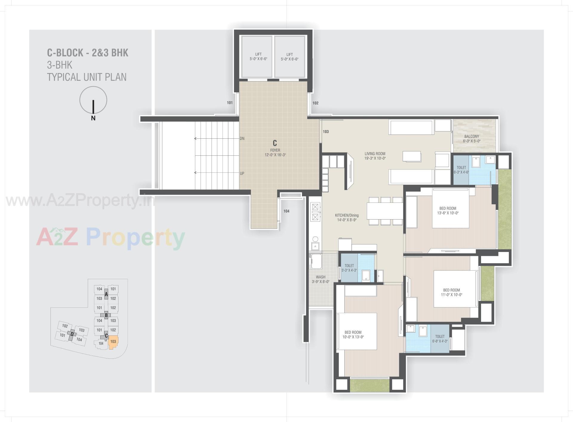 Layout of real estate project Maple Green Residency located at Pethapur, Gandhinagar, Gujarat