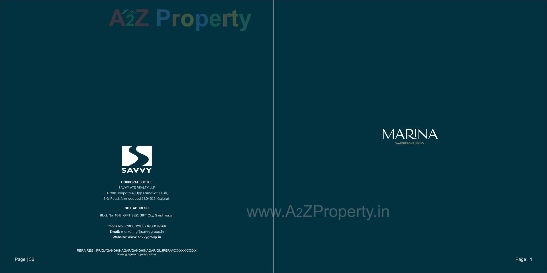  of real estate project Marina located at Gandhinagar, Gandhinagar, Gujarat