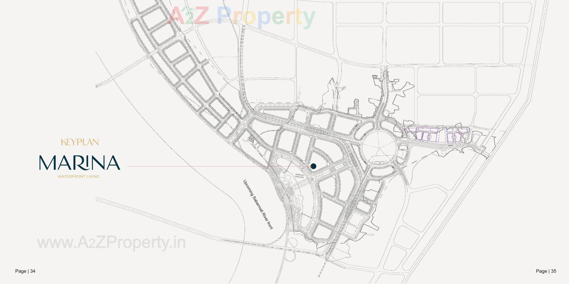  of real estate project Marina located at Gandhinagar, Gandhinagar, Gujarat