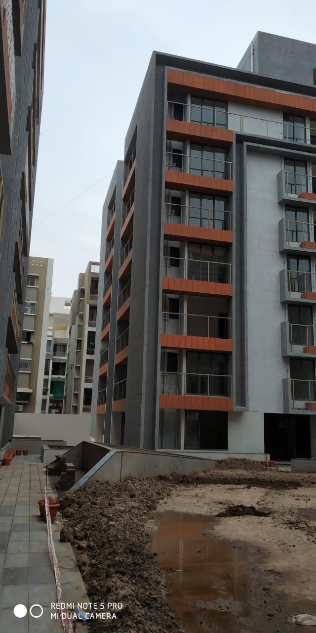 166134_const of real estate project Maruti Aamrakunj located at Uvarsad, Gandhinagar, Gujarat