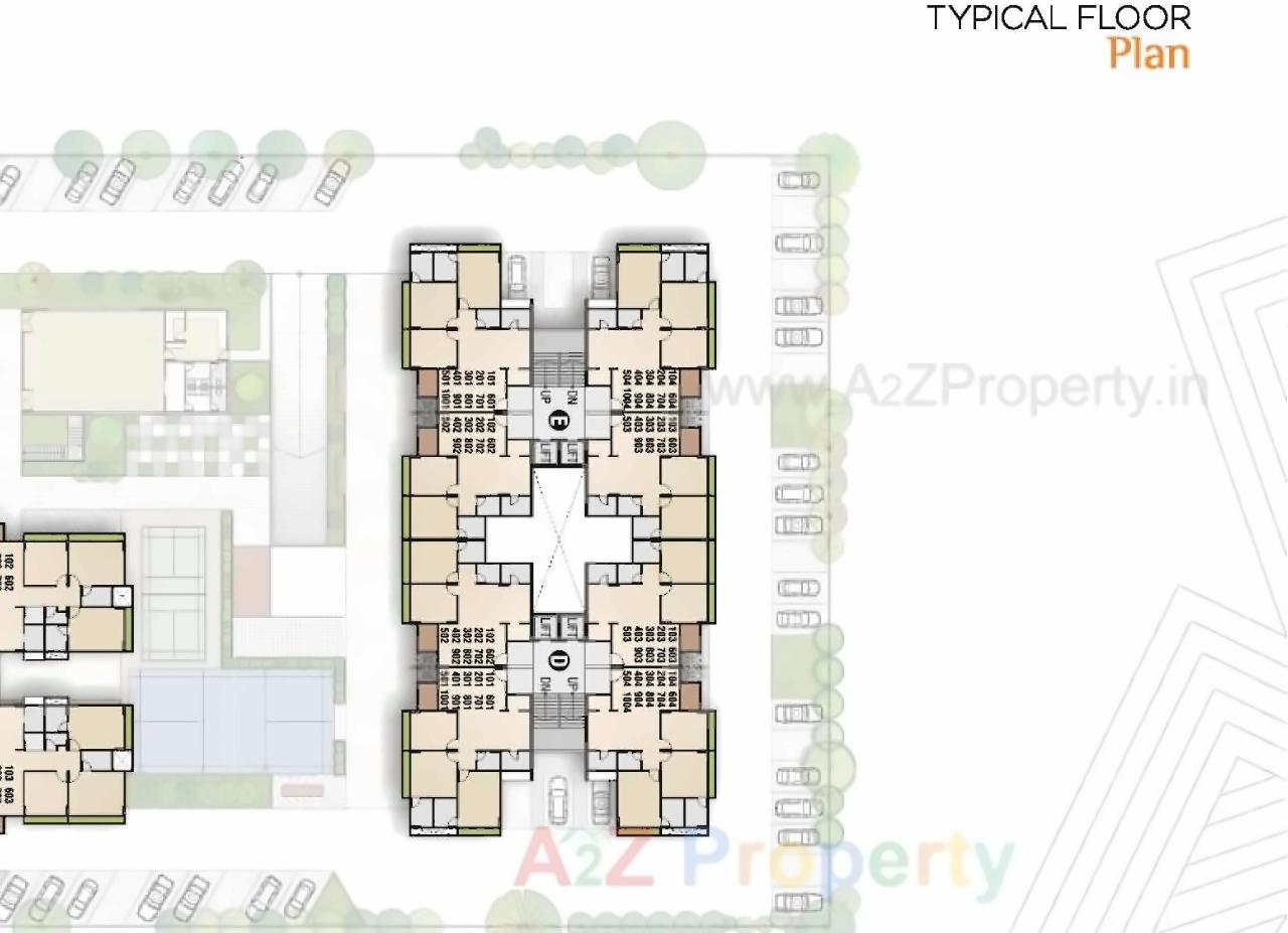 Layout of real estate project Maruti Amrakunj located at Vasna-hadmatiya, Gandhinagar, Gujarat