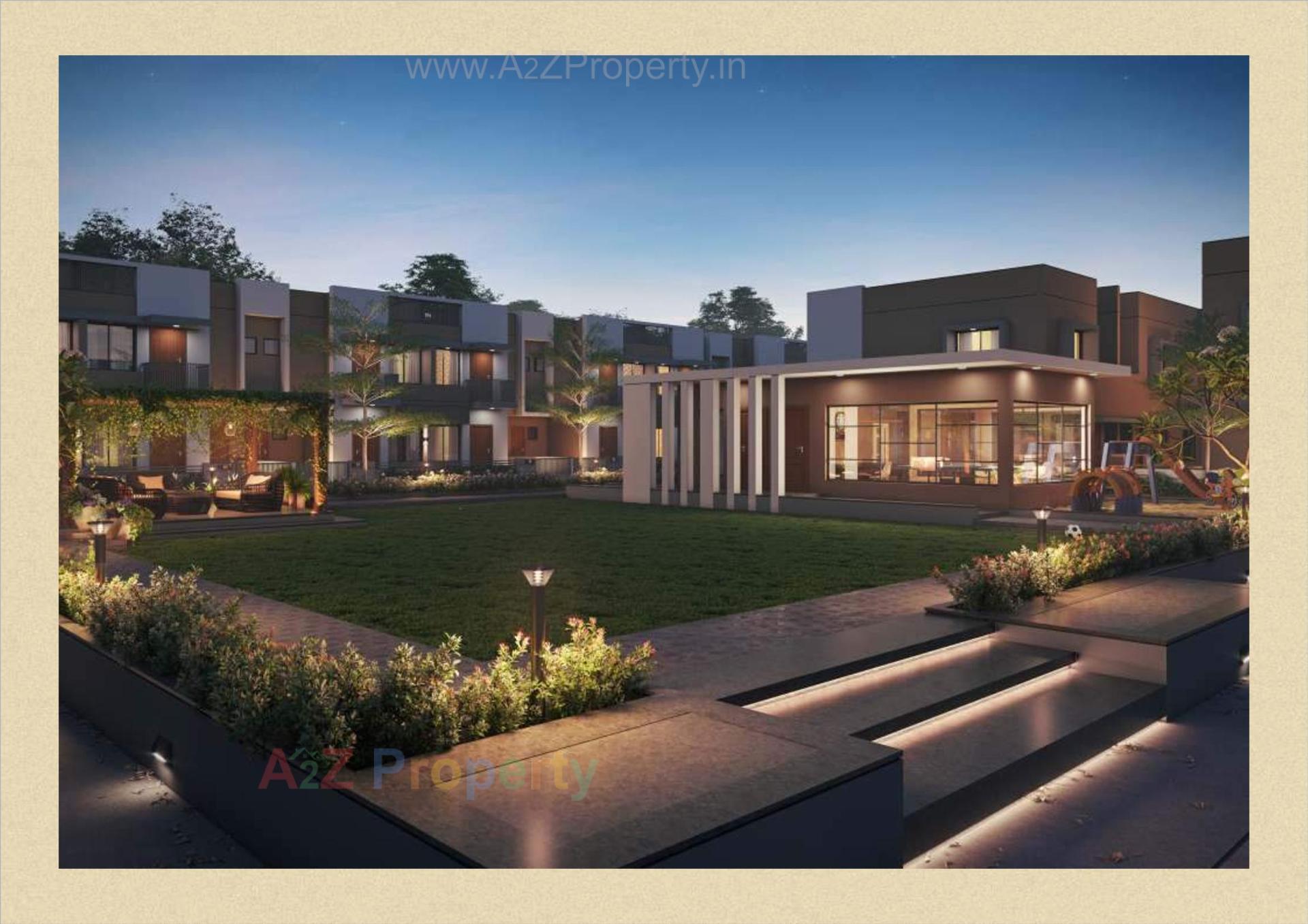 3D Elevation of real estate project Maruti Flora located at Dahegam, Gandhinagar, Gujarat