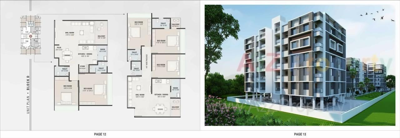 Layout of real estate project Maruti Homes located at Nana-chiloda, Gandhinagar, Gujarat