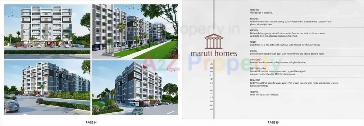  of real estate project Maruti Homes located at Nana-chiloda, Gandhinagar, Gujarat