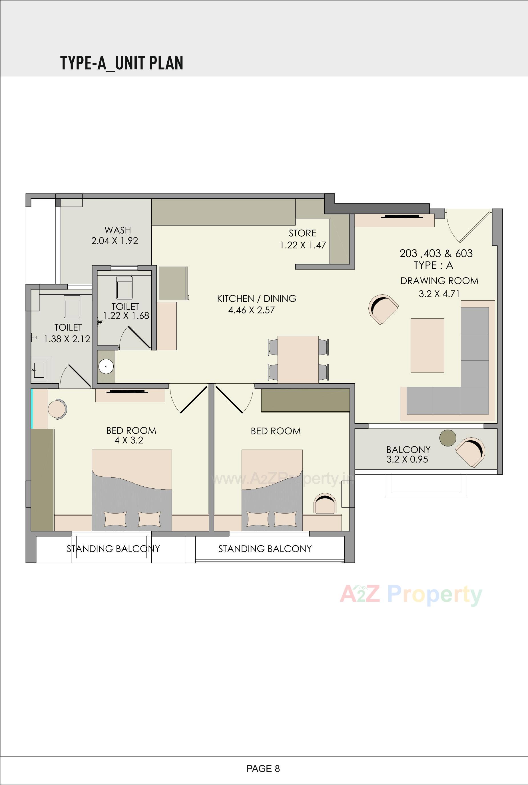 Layout of real estate project Maruti Icon located at Vavol, Gandhinagar, Gujarat