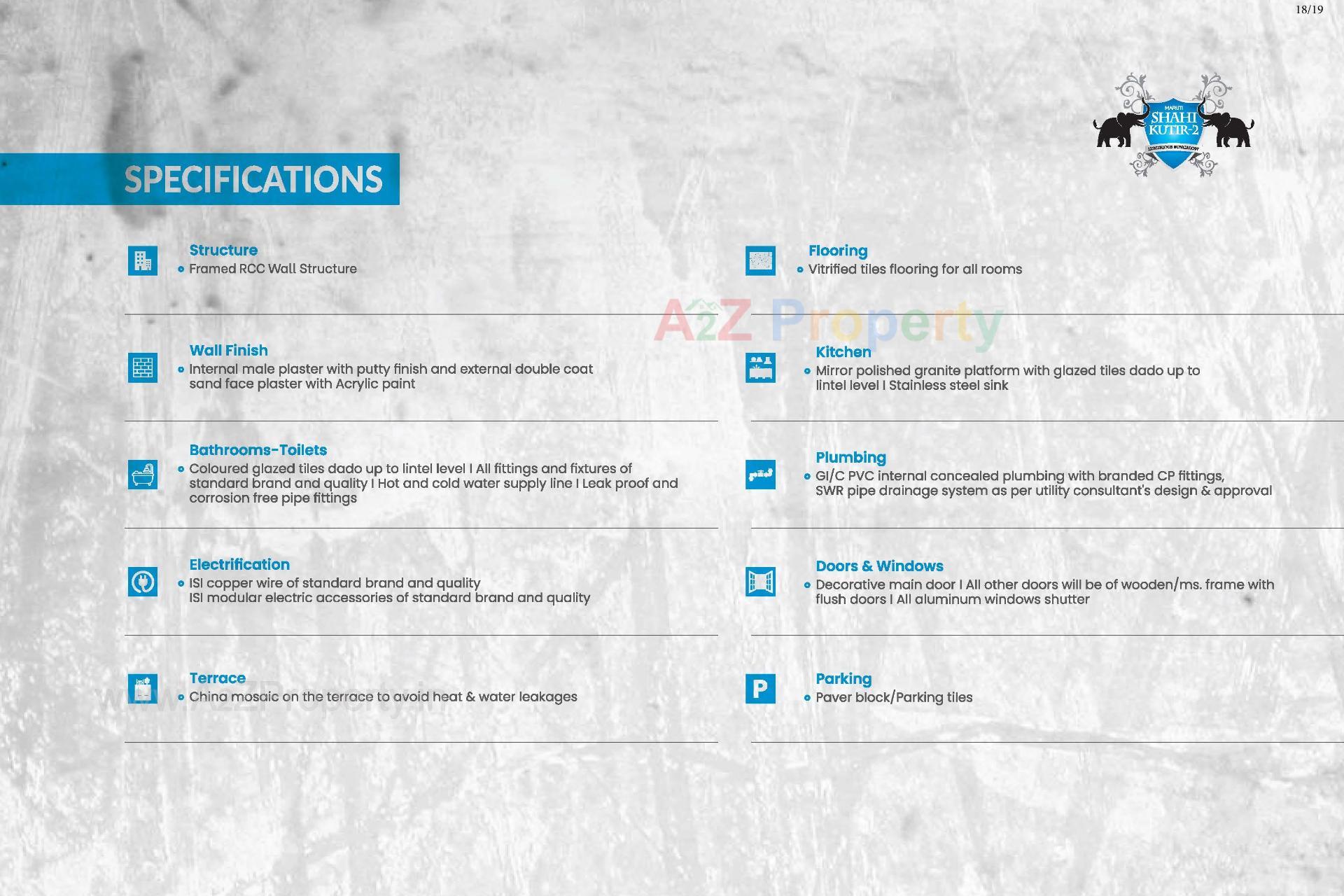  of real estate project Maruti Shahi Kutir located at Dahegam, Gandhinagar, Gujarat