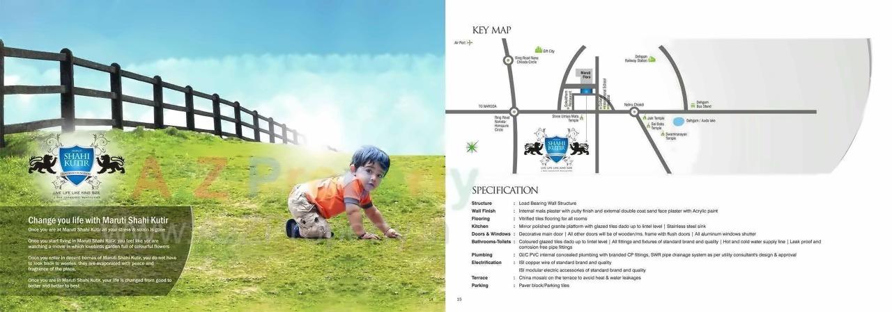  of real estate project Maruti Shahikutir located at Dehgam, Gandhinagar, Gujarat