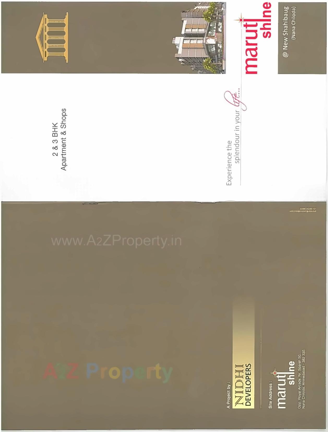  of real estate project Maruti Shine (sub Plot 1) located at Nana-chiloda, Gandhinagar, Gujarat