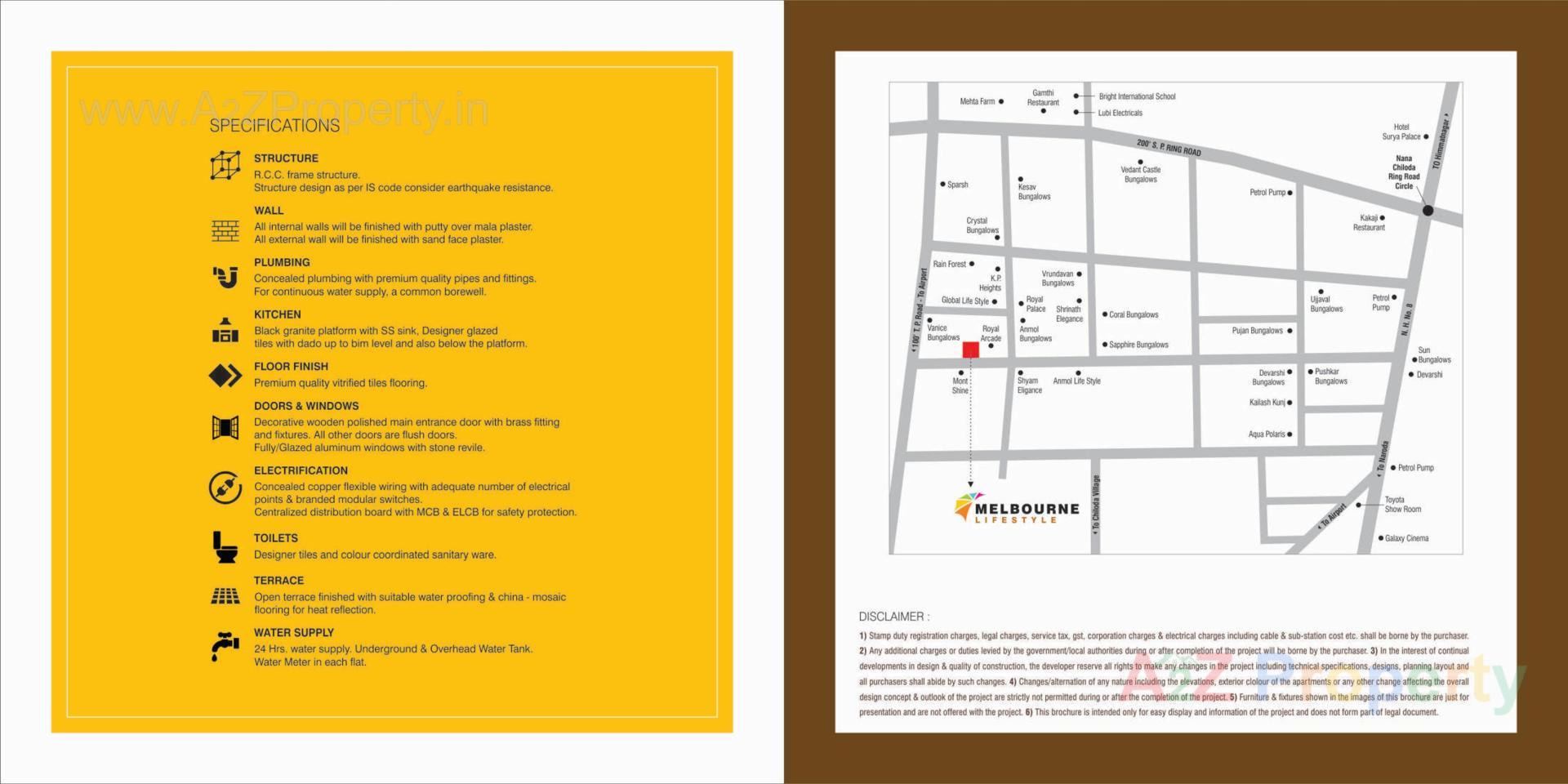  of real estate project Melbourne Lifestyle located at Gandhinagar, Gandhinagar, Gujarat