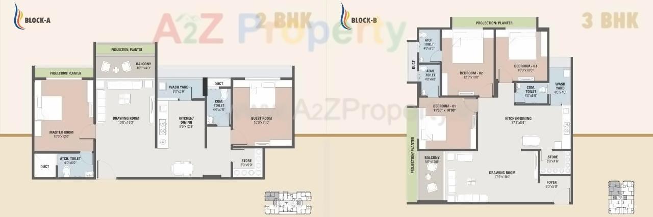 Layout of real estate project Mukhar Avenue located at Gandhinagar, Gandhinagar, Gujarat