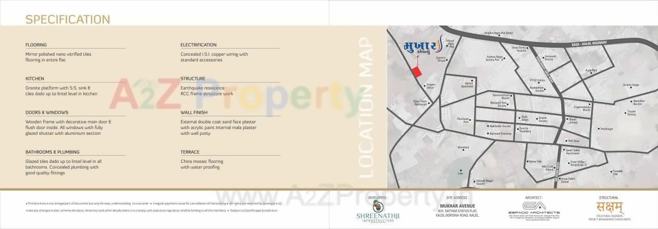  of real estate project Mukhar Avenue located at Gandhinagar, Gandhinagar, Gujarat