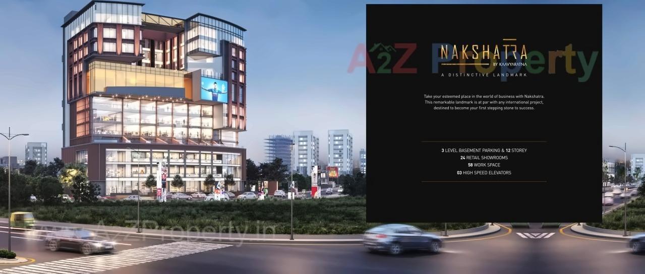 3D Elevation of real estate project Nakshatra located at Gandhinagar, Gandhinagar, Gujarat