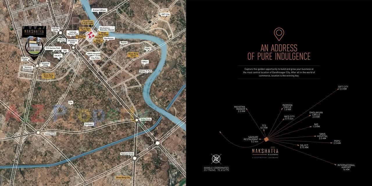  of real estate project Nakshatra located at Gandhinagar, Gandhinagar, Gujarat