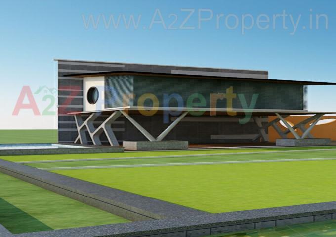 3D Elevation of real estate project Navpad Helios located at Ahmedabad, Gandhinagar, Gujarat