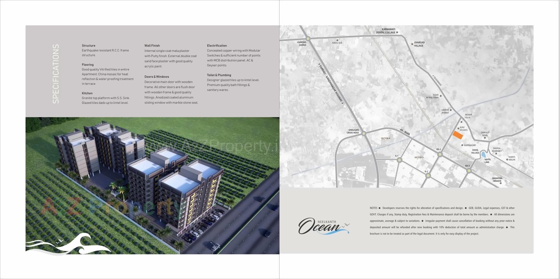  of real estate project Neelkanth Ocean located at Gandhinagar, Gandhinagar, Gujarat