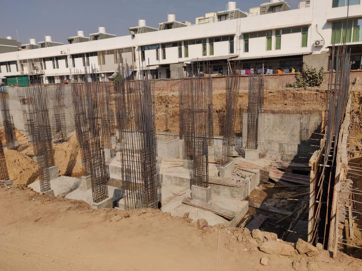 132237_const of real estate project Neelkanth Vatika located at Uvarsad, Gandhinagar, Gujarat