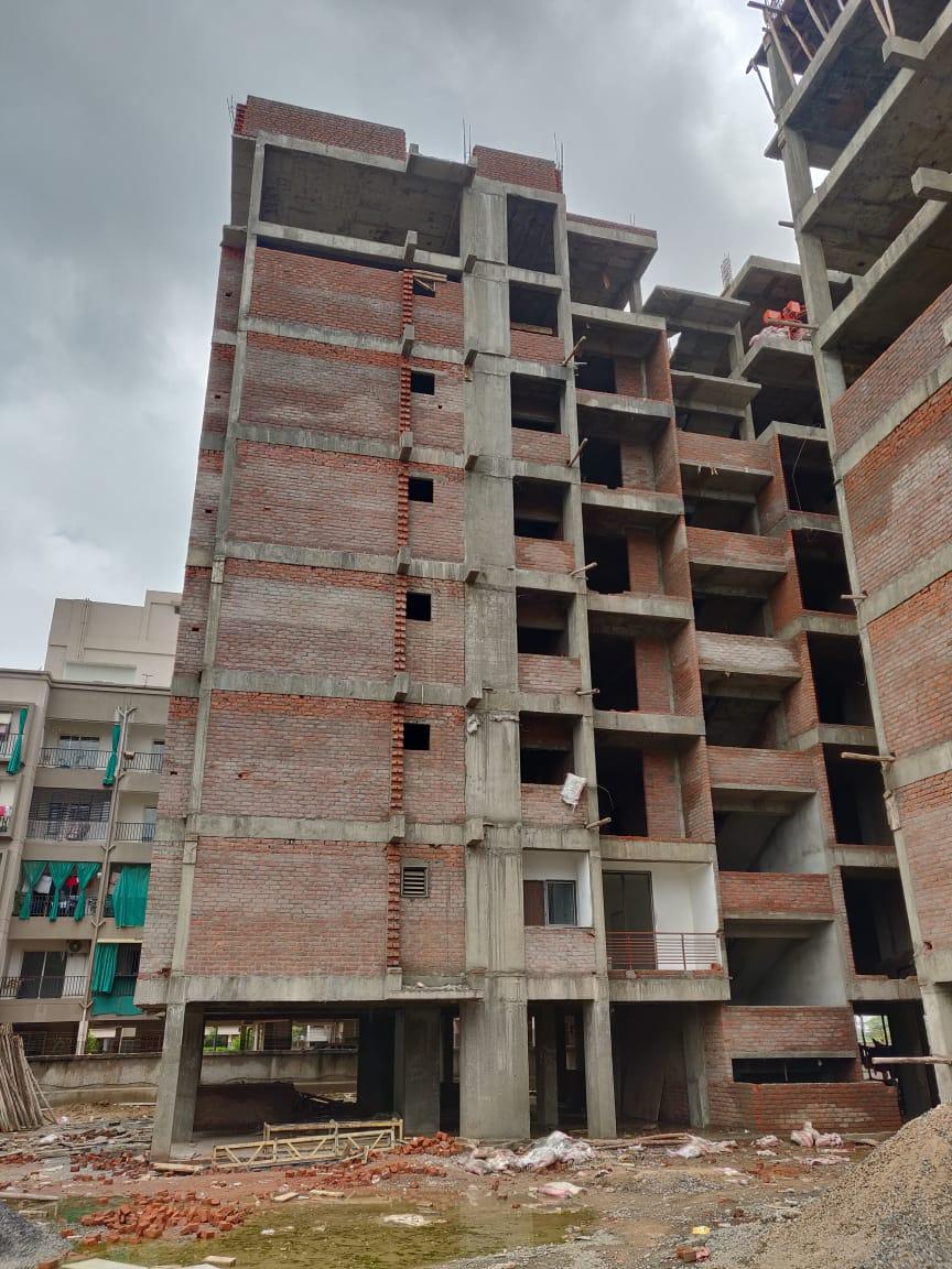 184206_const of real estate project Neelkanth Vatika located at Uvarsad, Gandhinagar, Gujarat
