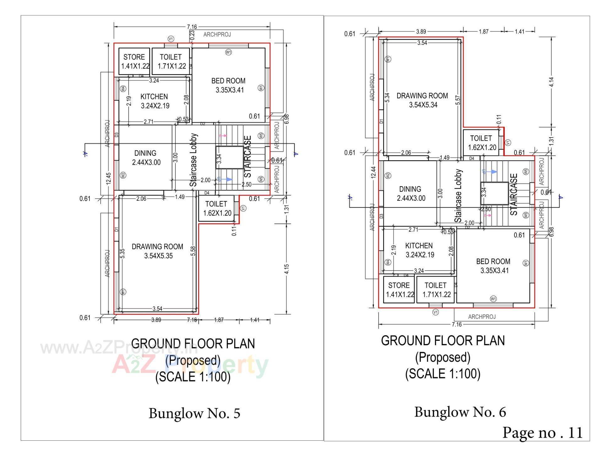 Layout of real estate project Neelkanth Villa located at Gandhinagar, Gandhinagar, Gujarat