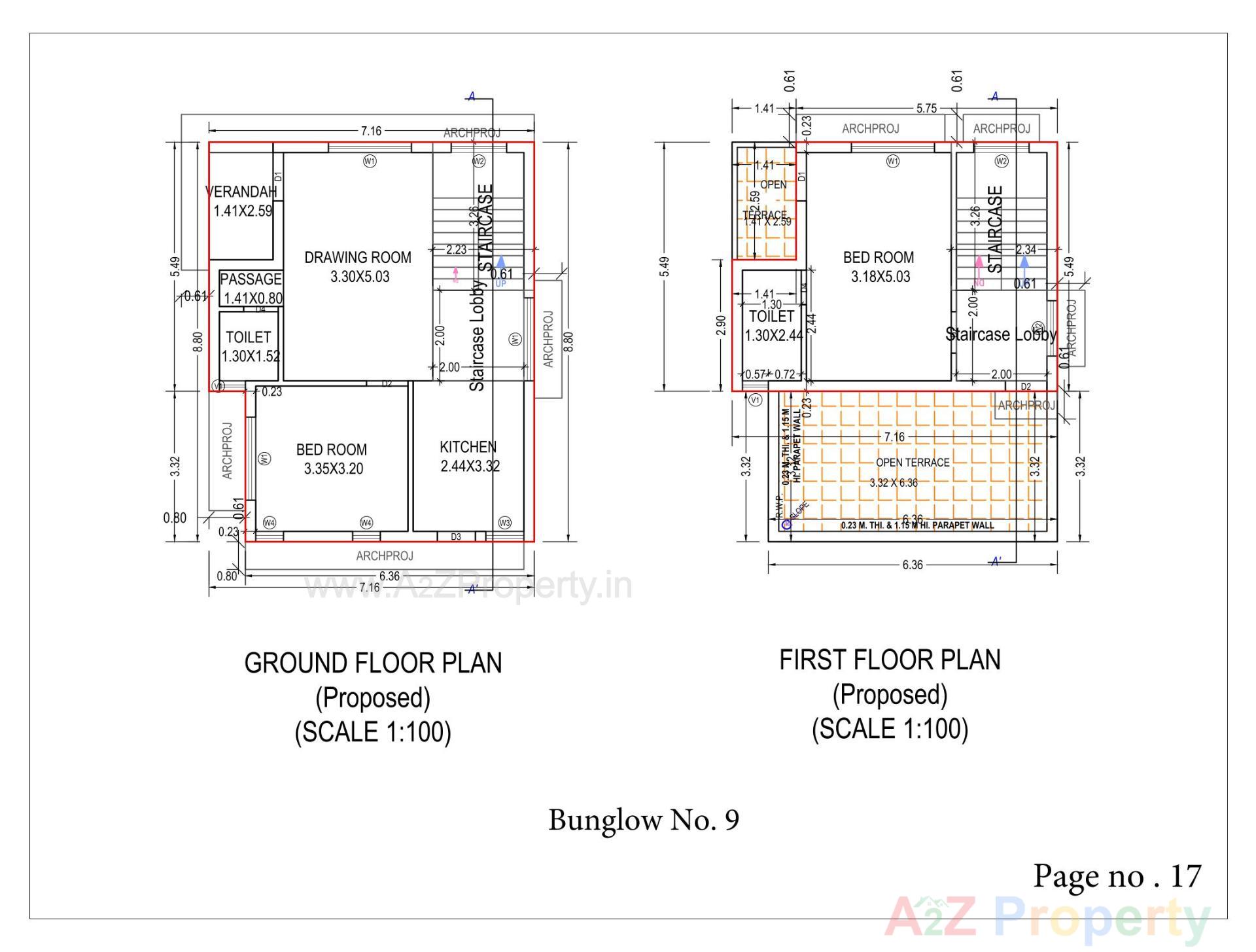Layout of real estate project Neelkanth Villa located at Gandhinagar, Gandhinagar, Gujarat